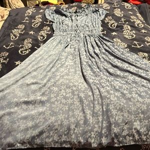 Current air blue floral dress | xs